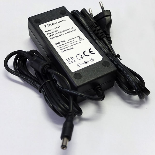 Picture of APM - Power Supply 12 Volt 5A for 220 V