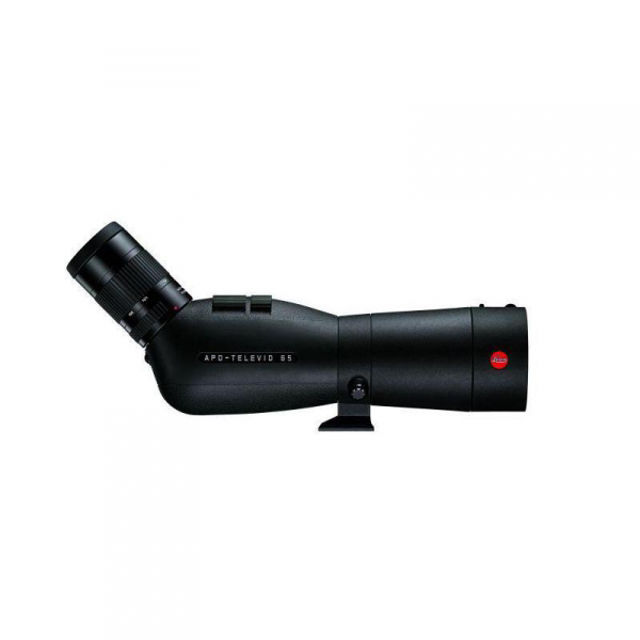 Picture of Leica APO-Televid 65 angled view spotting scope + 25-50X WA zoom eyepiece