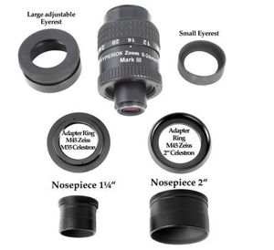 Picture of Baader Hyperion Mark IV Zoom Eyepiece (8-24mm) - 1.25" & 2"