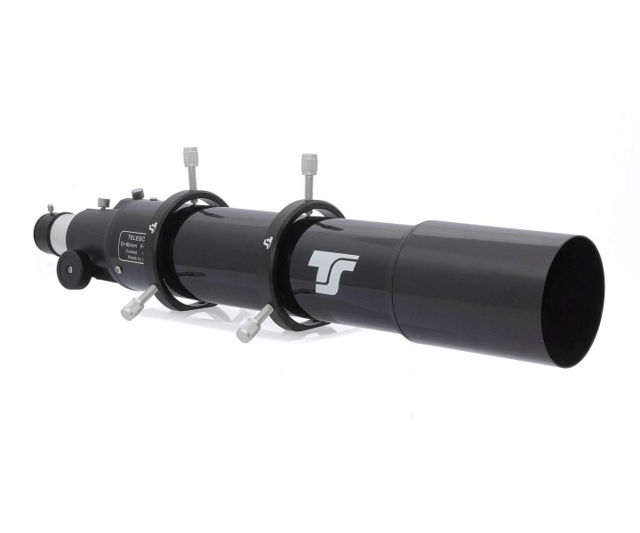 Picture of TS-Optics Guiding Scope 80/600 mm with adjustable tube rings