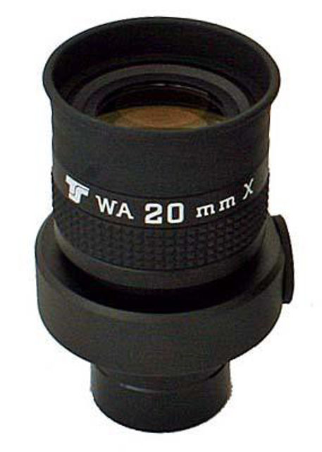 Bild von TS-Optics 20mm Fadenkreuz Okular 1,25" - 70° ERFLE - Eigenfokussierung