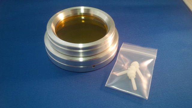 Picture of 80mm ERF Glass, Cell & 120mm ID Cap - For refractor