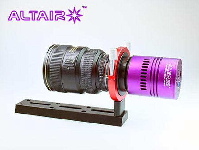 Picture of Altair Nikon DSLR lens adapter for Hypercam fan cooled camera