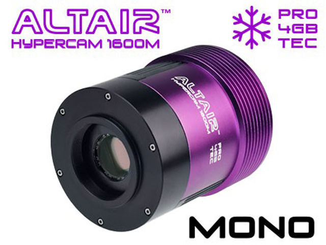 Picture of Altair Hypercam 1600M PRO TEC COOLED Mono 16mp Astronomy Imaging Camera w 4GB DDR3 RAM