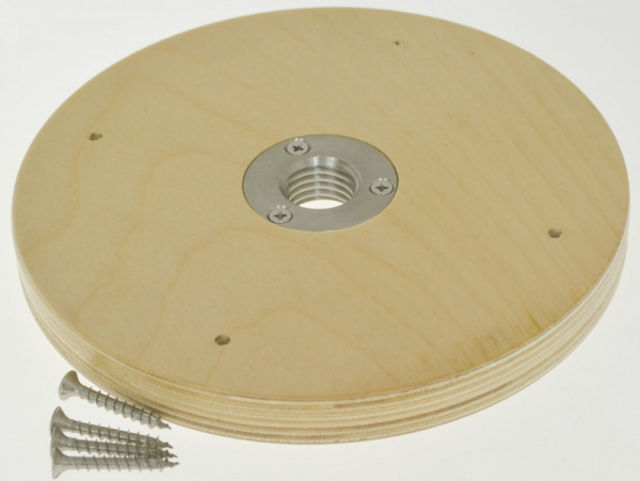 Picture of Berlebach Plate Ø 159 mm with nut for photo booth