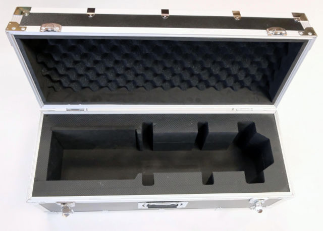Bild von Transport-Koffer in schwarz mit Aluminiumrahmen