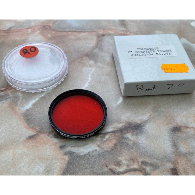 Picture of Celestron 2" Filter Red # 23A