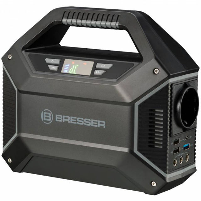 Aankondiging reparatie kleding APM Telescopes. BRESSER Portable Power Supply 100 Watt