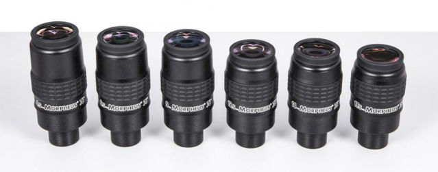 Picture of Baader Morpheus eyepiece set 4,5 / 6,5 / 9 / 12,5 / 14 / 17,5 mm 76° Wide-Field Eyepiece