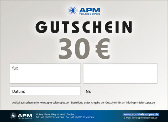Bild von APM Gutschein 30 Euro