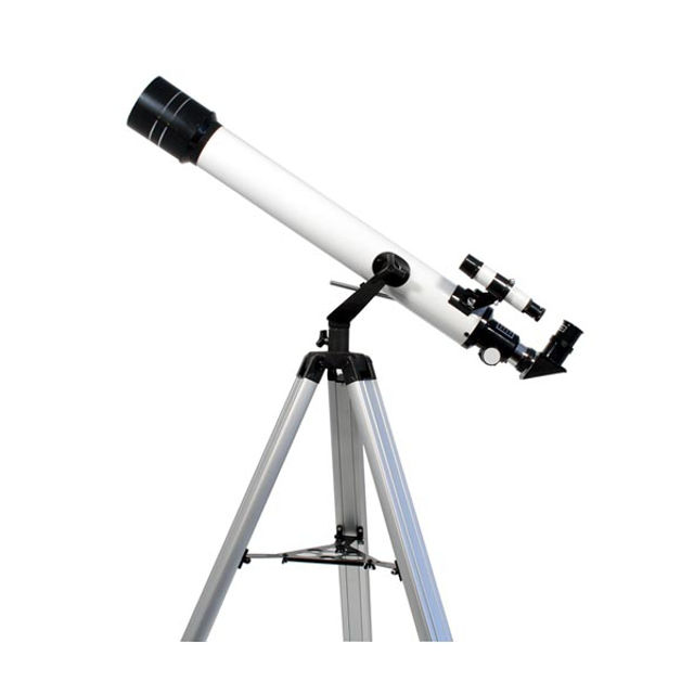 Bild von TS Starscope 70/700-mm-Refraktor Einsteigerteleskop mit Montierung und Stativ