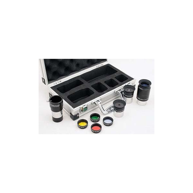 Picture of TS Optics compact eyepiece + accessory case with content
