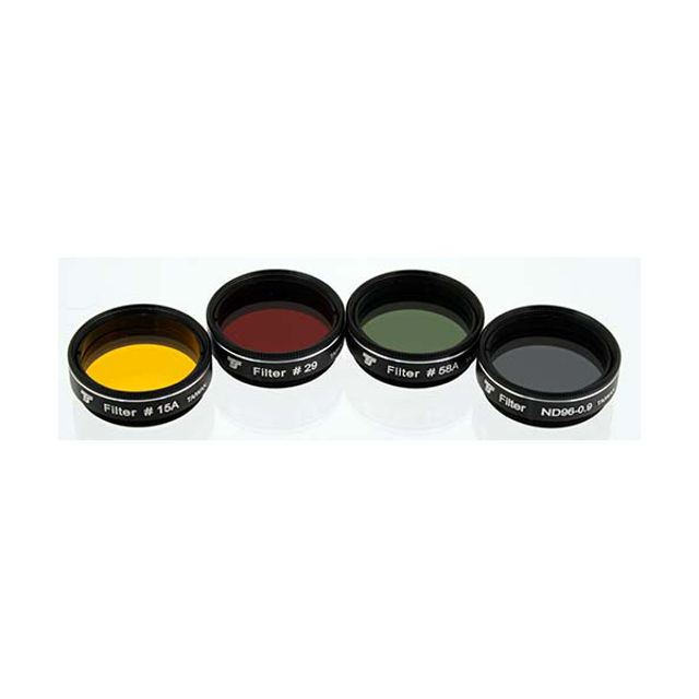 Picture of TS Optics 1.25" Filterset - 4 filters for telescopes from 150 mm aperture