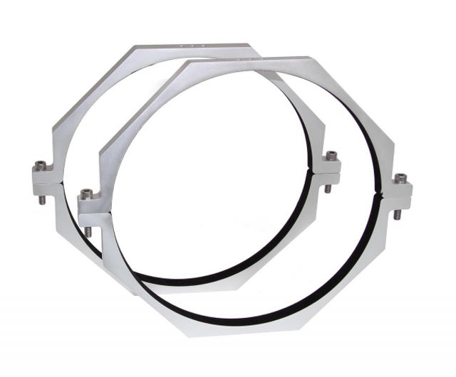 Picture of TS CNC Aluminium Tube Rings for telescopes with 300 mm diameter