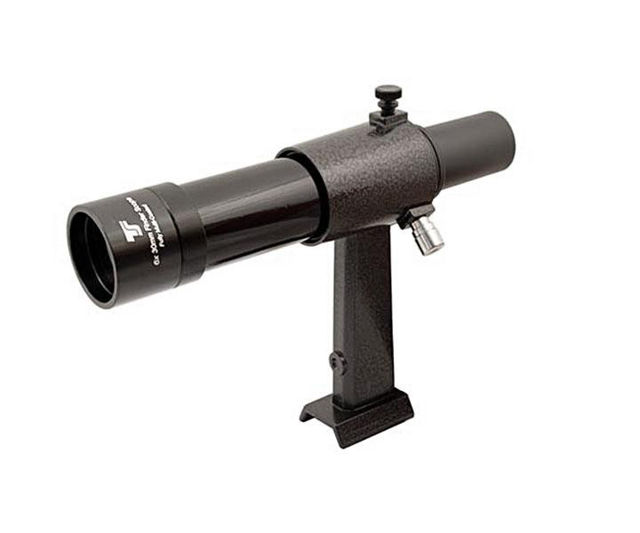 Picture of TS 6x30 Finder Scope with Bracket - black colour, straight view