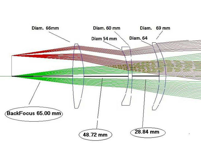 APM Telescopes. TS 3" Wynne Newtonian Coma Corrector by Massimo Riccardi