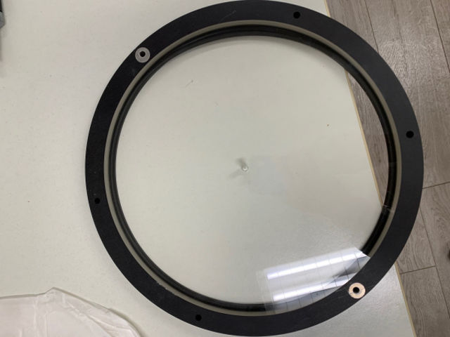 Picture of Quarz flat window 315mm diameter