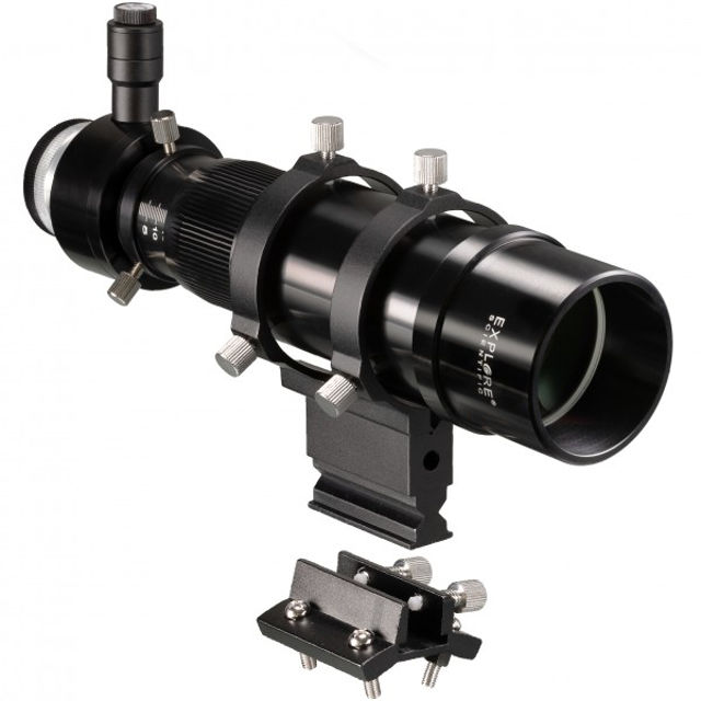 Picture of EXPLORE SCIENTIFIC 10x60 Finder and Guider Scope with Helical Focuser, 1.25inch and T2 connection