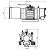 Bild von Omegon Apochromatischer Refraktor Pro APO AP 76/418 Triplet ED OTA