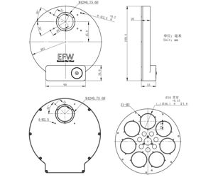 Picture of ZWO Electronic Filter Wheel for 7x 36 mm filters - larger version