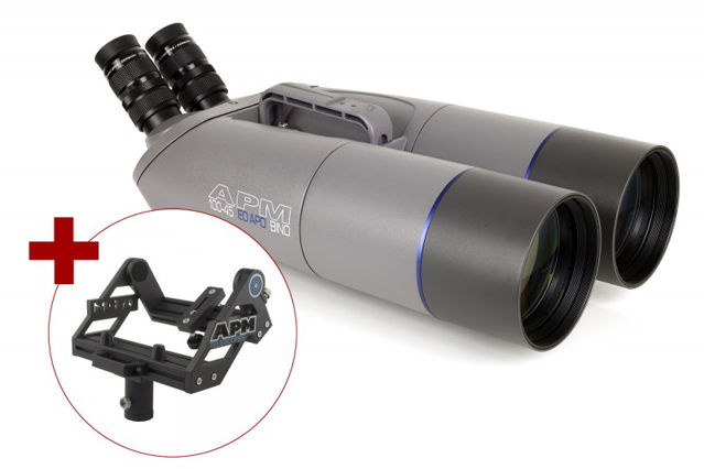 Picture of APM 100mm 45° ED-Apo Binocular with UF24mm & Fork Mount