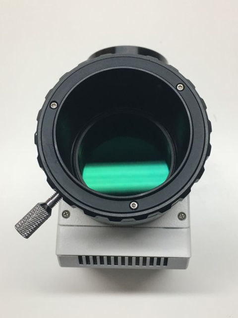 Bild von APM 2" Herschelkeil mit Keramik Lichtfalle und 2" Fast-Lock Okularklemme