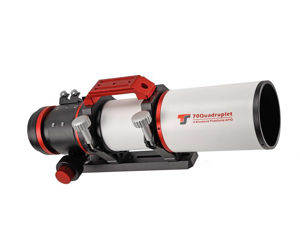 Bild von TS-Optics 70 mm f/5 Quadruplet Flatfield Apo mit 3-Element FPL53 Objektiv