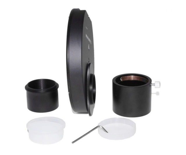 Picture of TS Optics manual filter wheel for 5x 2" filters