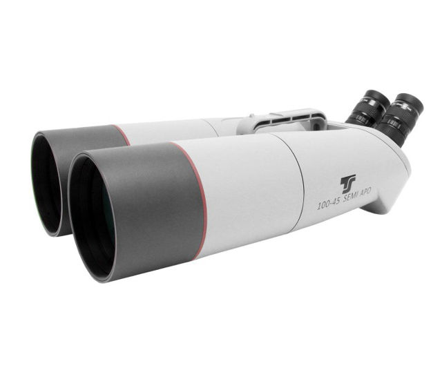 Picture of TS-Optics 30x100 Binoculars - 45° view, 1.25" eyepieces