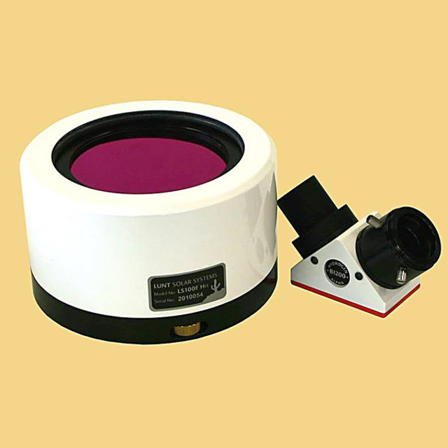 Picture of LuntSolarSystems - Solarfilter 100mm Ha Etalon-Filter-System with B1200 blocking filter for 1,25'' focuser