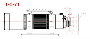 Picture of RedCat 71 Apo - 71 mm f/4.9 Flatfield Refractor for Astrophotography