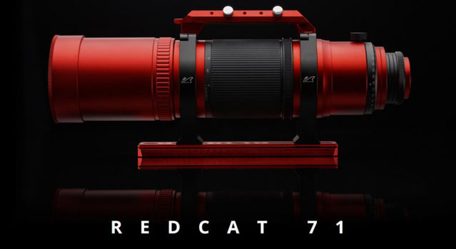 Bild von William Optics RedCat 71 Apo - 71 mm f/4,9 Flatfield Refraktor für Astrofotografie
