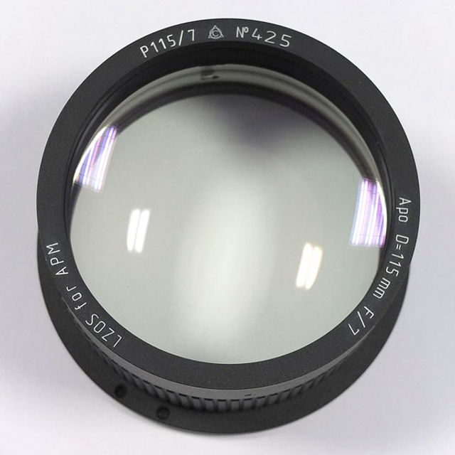Picture of APM - LZOS Apo-Refraktoren - 115 f/7 Apochromat, Lens in Cell
