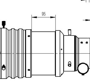 Bild von APM - Teleskop APO SD Triplet Refraktor 180mm F/7-F/5.6 mit 4.2" ZTA