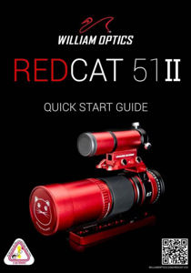 Picture of WILLIAM OPTICS REDCAT 51 F/4.9 PETZVAL REFRACTING TELESCOPE Generation 2