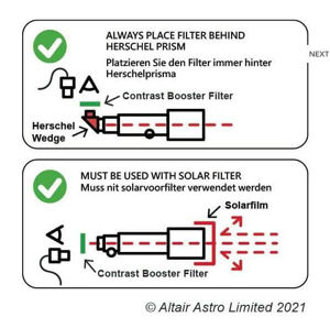 Picture of Altair Solar Contrast Booster Filter 8nm 540nm Continuum 2"