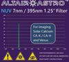 Bild von Altair NUV 7nm 1.25" Filter für Sonnen- und Venusbeobachtungen