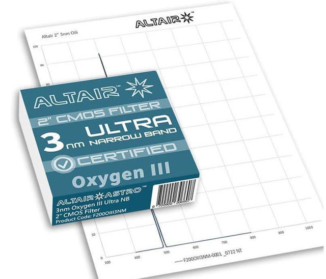 Picture of Altair ULTRA 3nm OIII Narrowband Filter 2" CERTIFIED