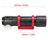 Picture of TS-Optics 50 mm f/4 ED travel refractor, spotting scope and guiding scope with Crayford focuser - perfect optics