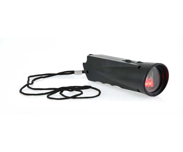 Picture of TS Optics dimmable LED Flashlight with red and white light