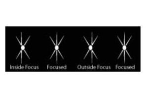 Picture of TS Optics Bahtinov mask for astrophotography - suitable for diameters from 150-200mm