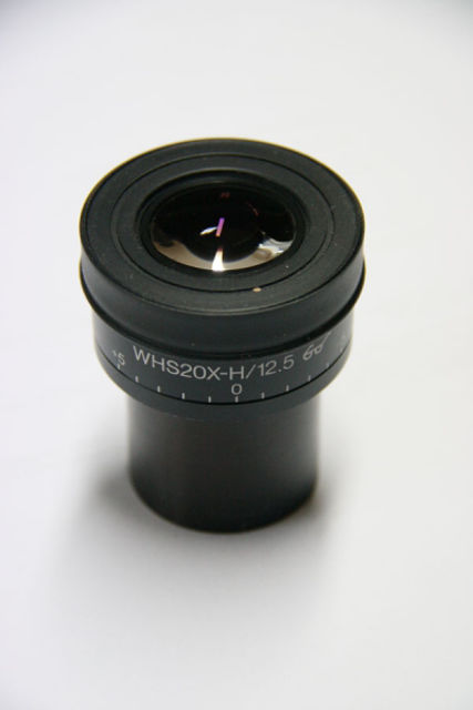 Picture of Olympus eyepieces,WHS 20X-H/12.5, 12.5mm 55°, 1.25"