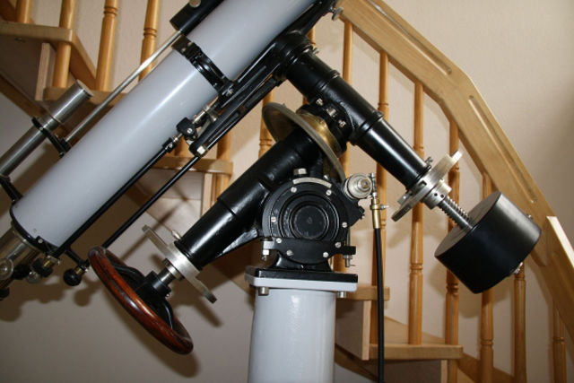 Picture of Zeiss Jena antique Telescope, Refractor 110 mm