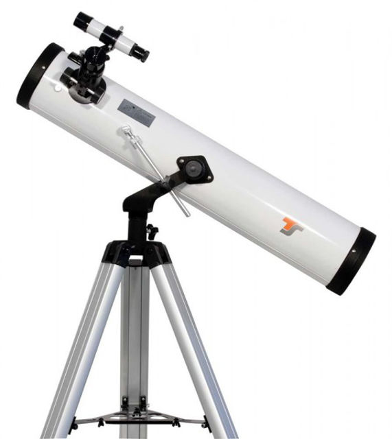 Picture of TS-Optics Newtonian 76/700mm telescope with mount, tripod and much accessories
