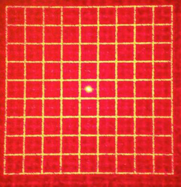 Bild von Holographisches Gitter (quadratisch)