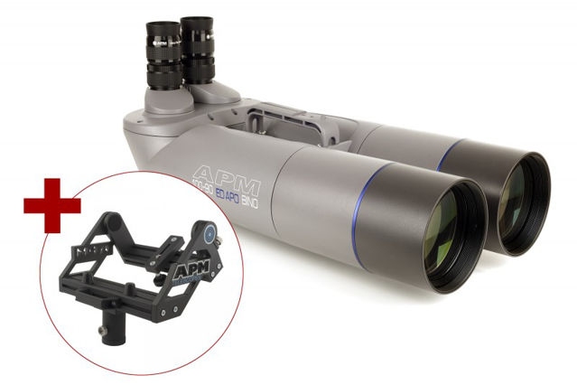 Picture of APM 100mm 90° ED-Apo Binocular with UF18mm & APM Fork Mount