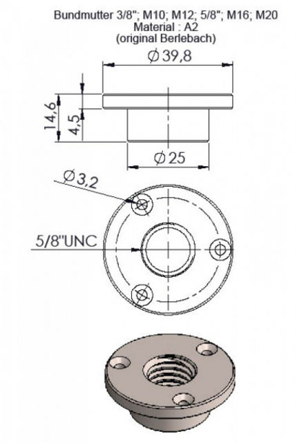 Picture of Berlebach Screw for photo both