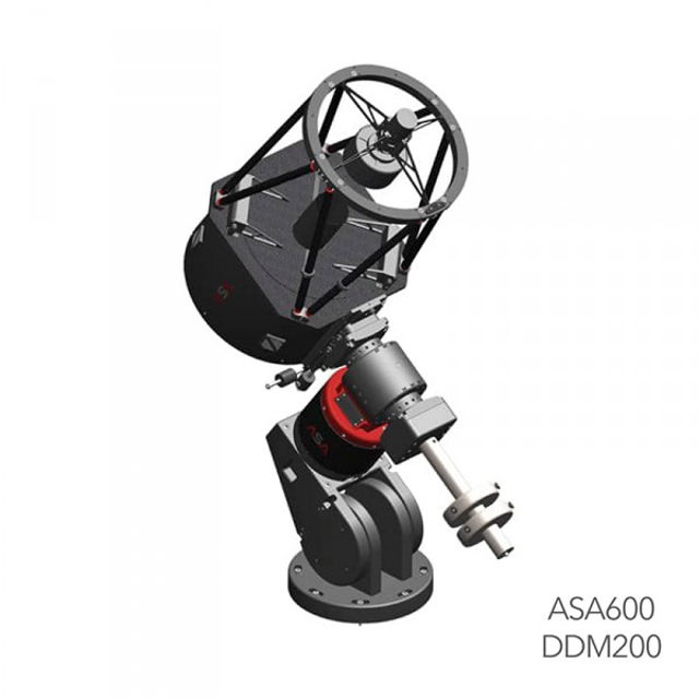 Picture of ASA600 Ritchey-Chrétien f7 f2.5 telescope with DDM200 Mount