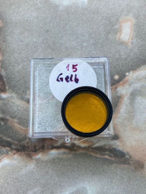 Bild von Farbfilter 1.25" Gelb # 15