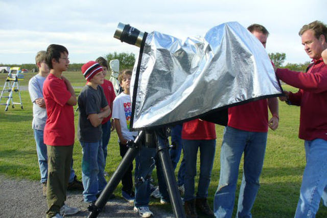 Bild von Sonnenbeobachtungshaube